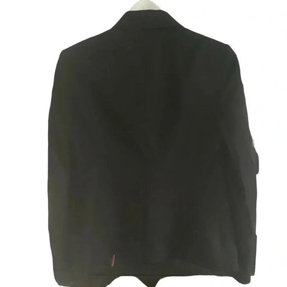 J.Crew Super 100s Size 4 100% Wool Lining Black Blazer Jacket - Picture 3 of 7